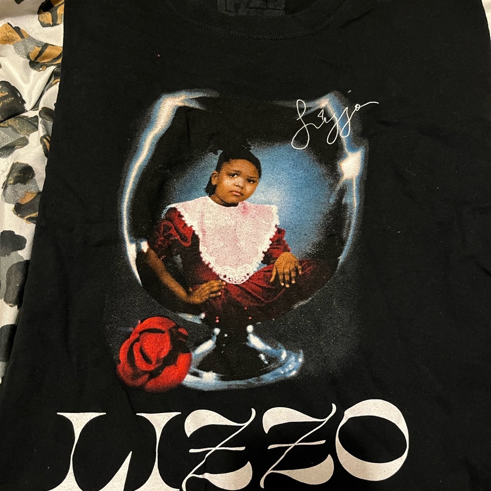 Black Short Sleeved Lizzo Shirt